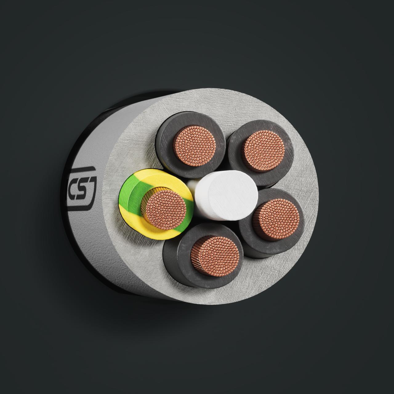 Kabel: FLEXICS® SPIRAL 11: Querschnitt