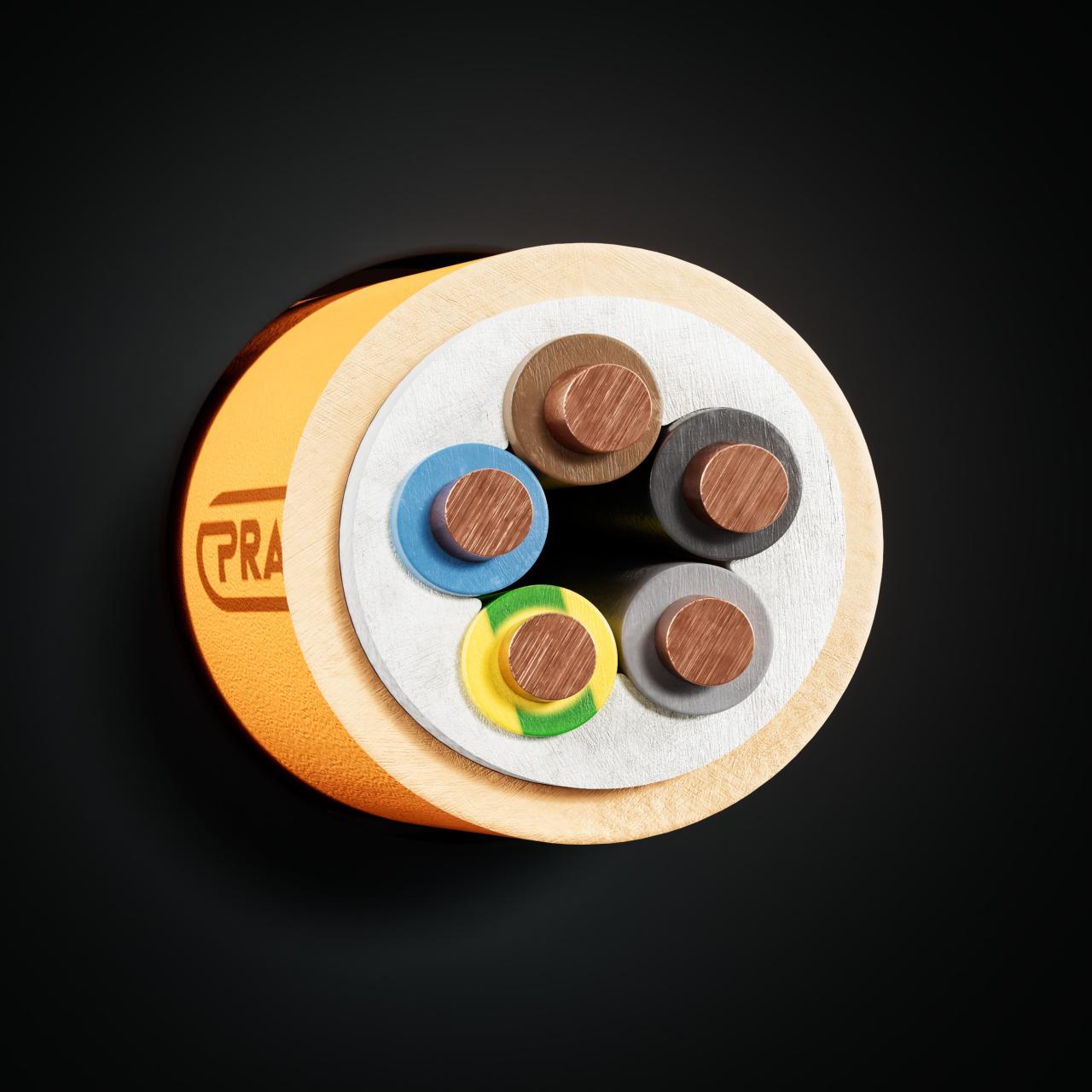 Kabel: (N)HXH FE180/E30-E60: Querschnitt