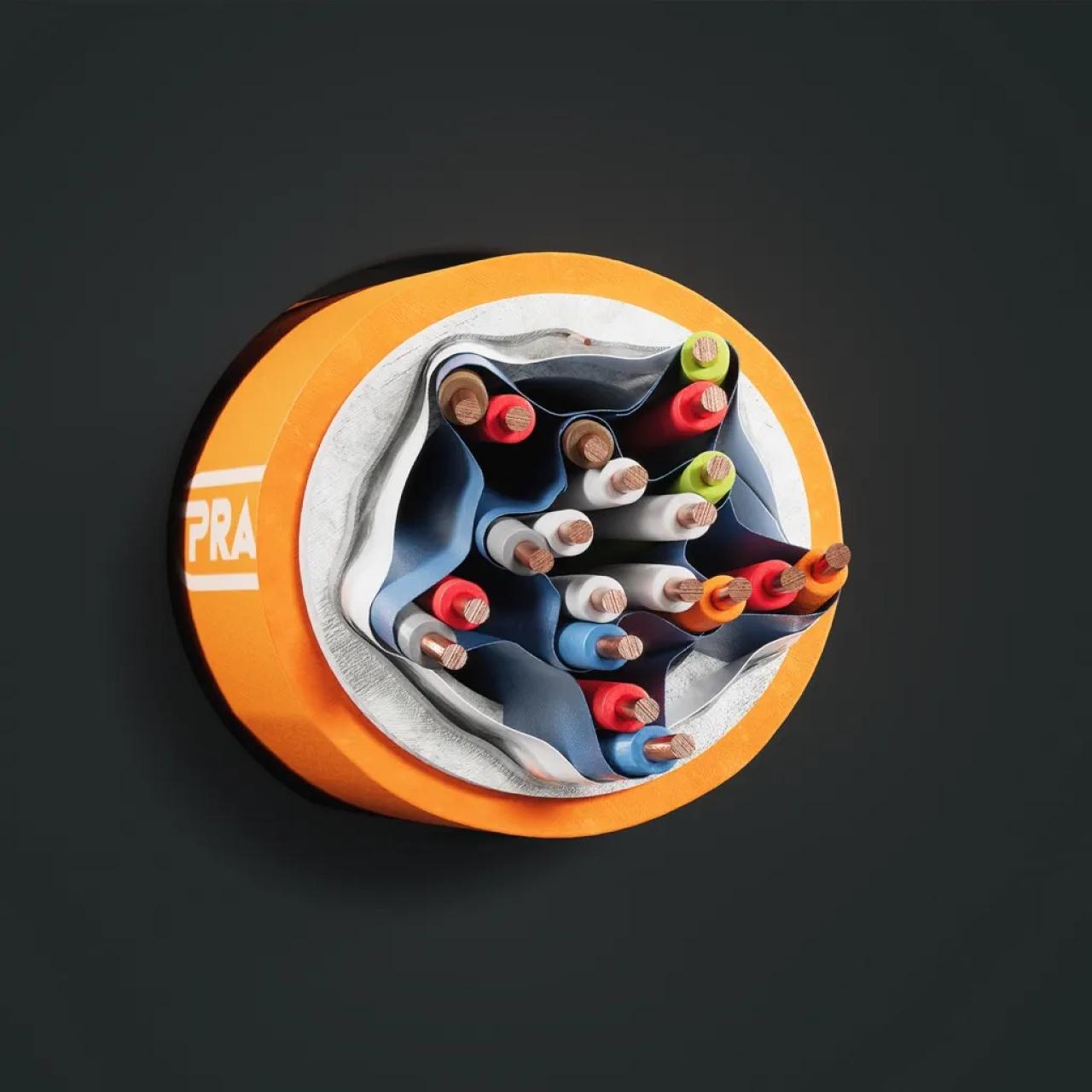 Kabel: PRAFlaCom+ F: Querschnitt