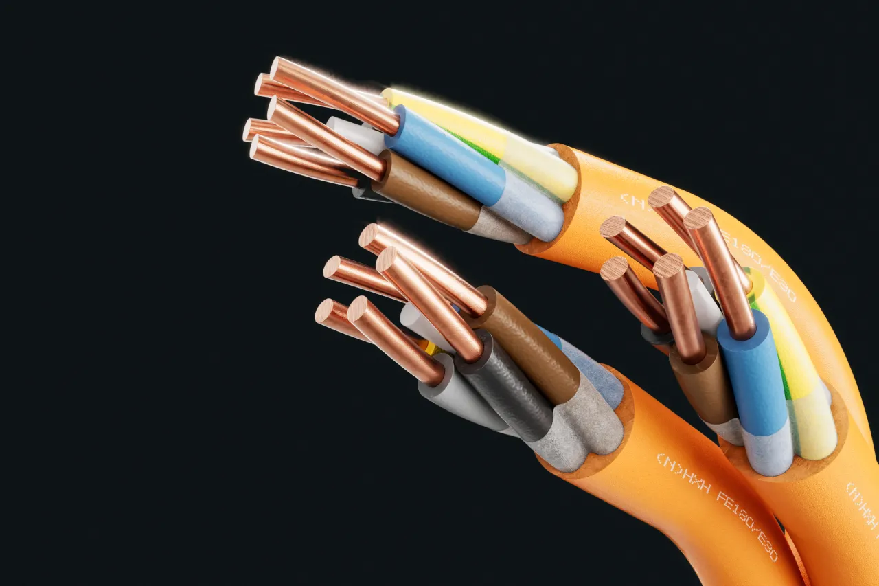 Kabelbild - (N)HXH FE180/E30 (VDE)