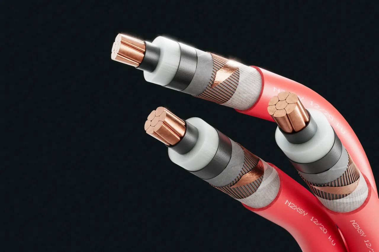 Kabelbild - N2XSY 12/20 kV