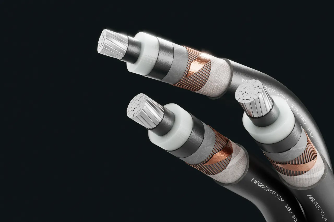 Cable image - NA2XS(F)2Y 18/30 kV