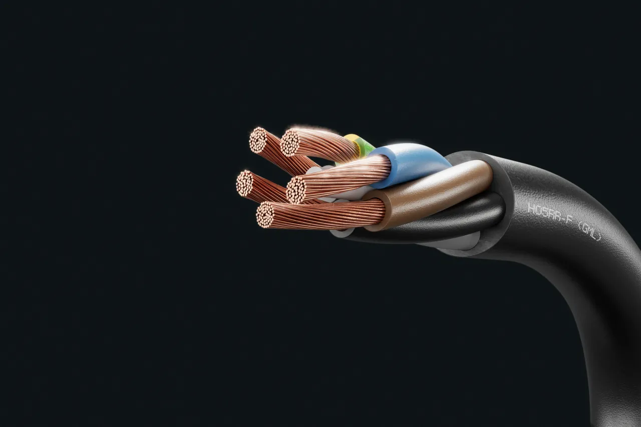 Kabelbild - H05RR-F (GML)