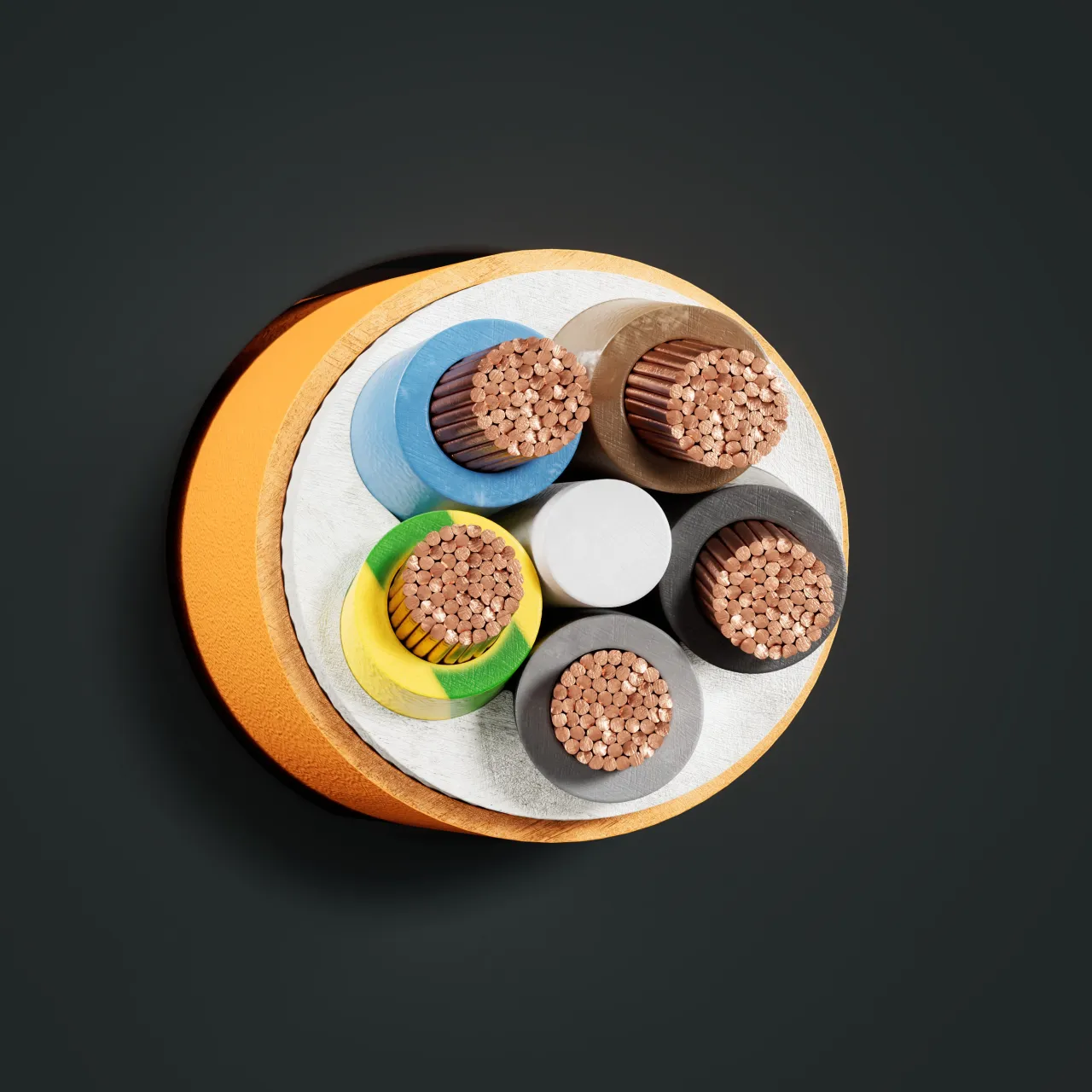 Kabelbild - H07BQ-F (NGMH11YÖ)