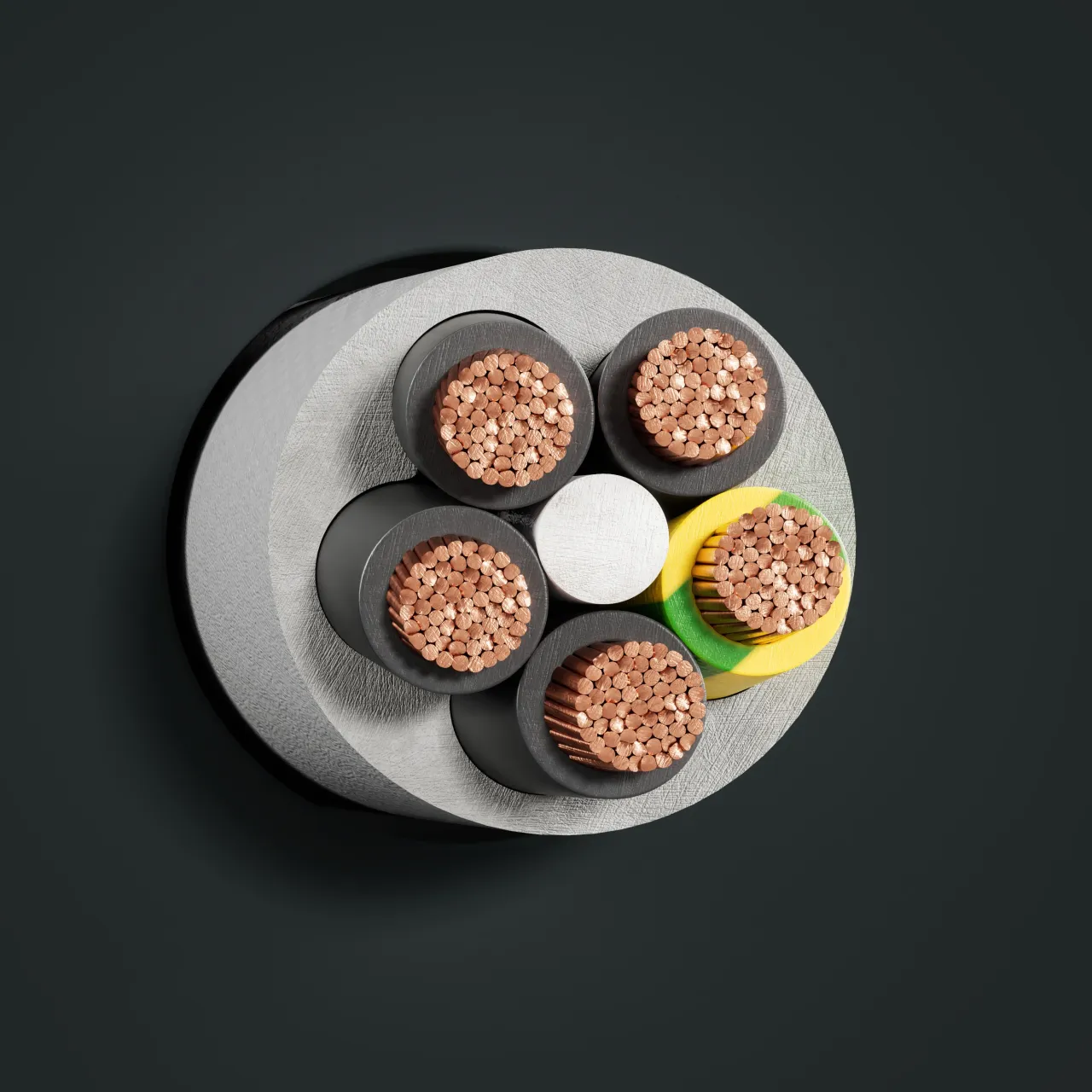 Kabelbild - YSLY-JZ oder -OZ