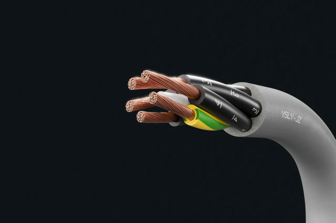 Kabelbild - YSLY-JZ oder -OZ