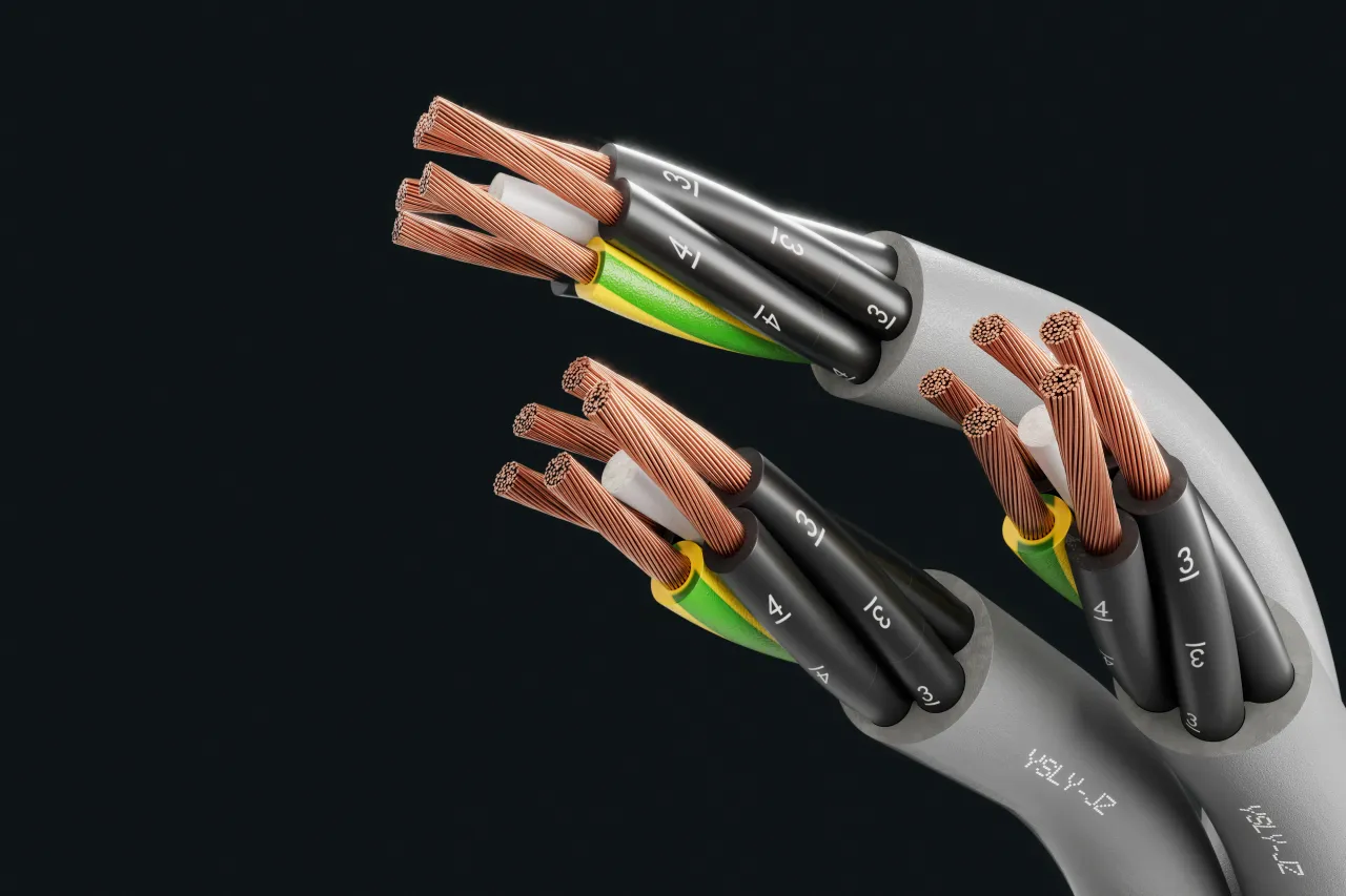 Kabelbild - YSLY-JZ oder -OZ