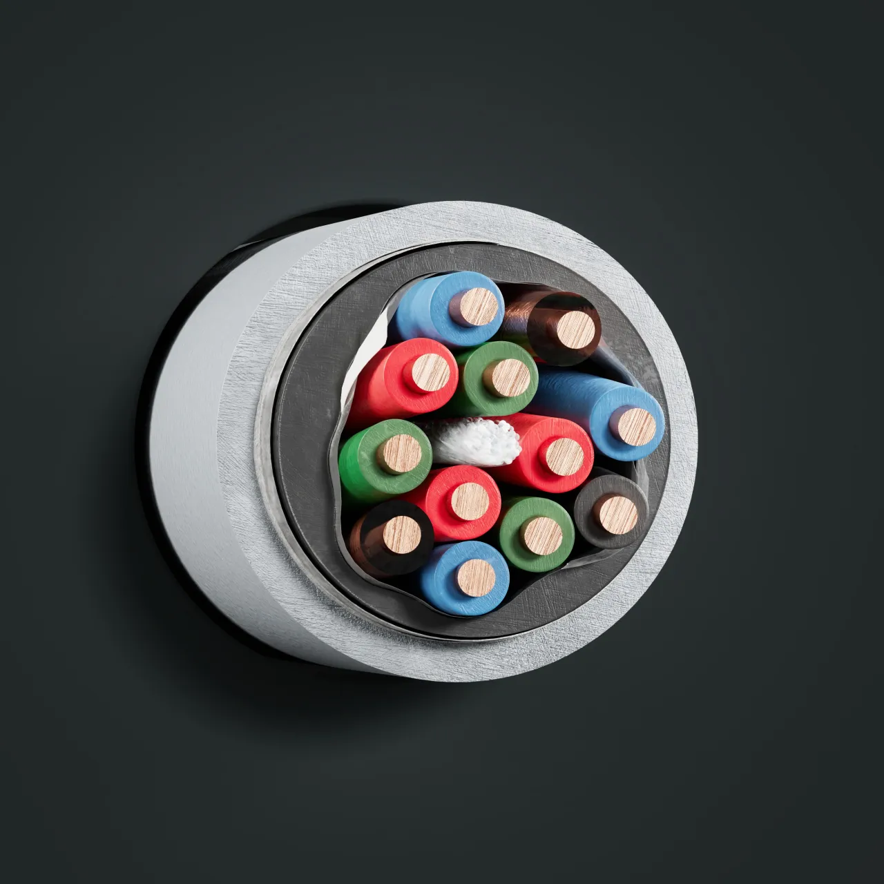 Kabelbild - S-2Y2YBY Vierer