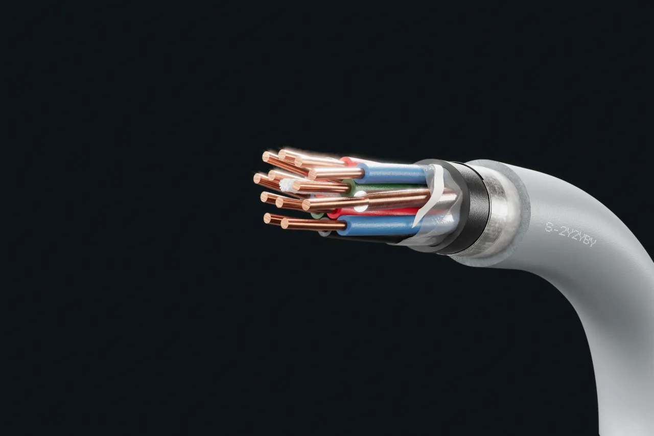 Kabelbild - S-2Y2YBY Vierer