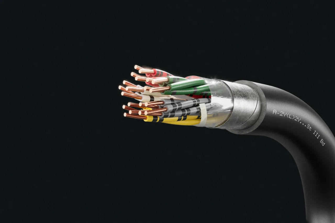 Cable image - A-2Y(L)2Y...St III Bd