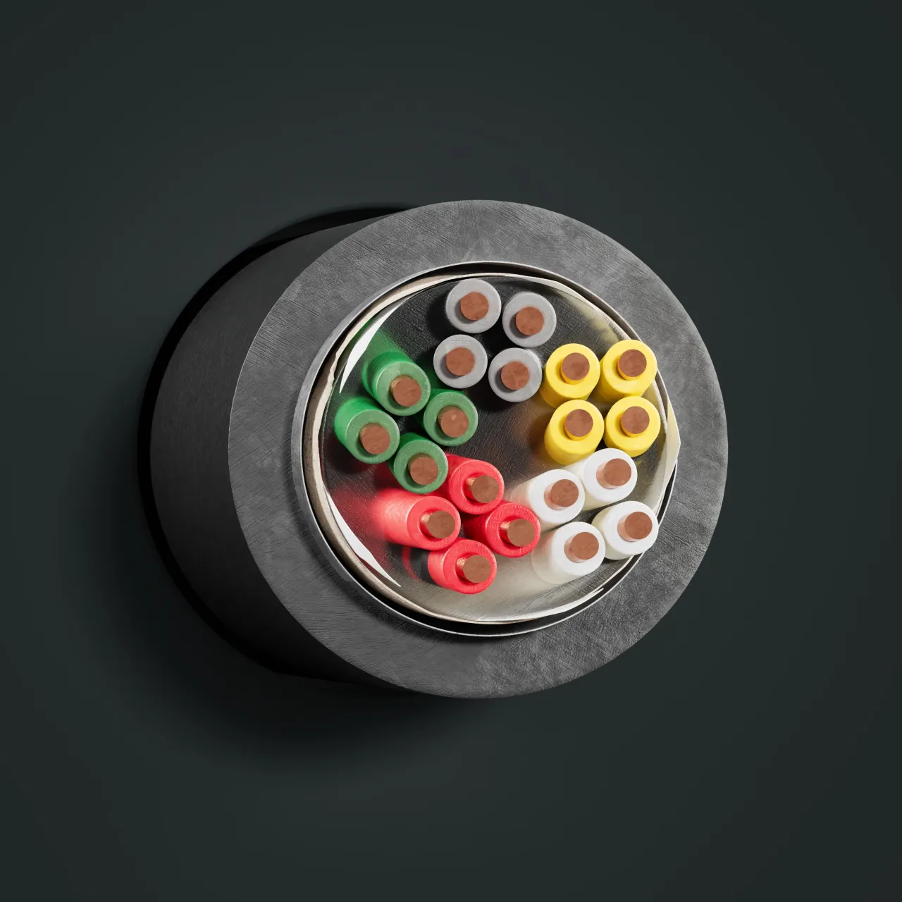 Kabelbild - A-2YF(L)2Y...St III Bd