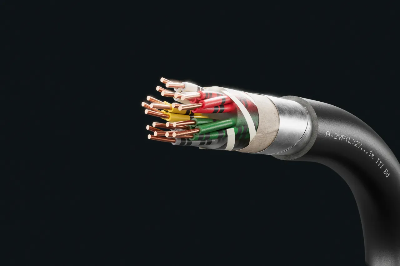 Kabelbild - A-2YF(L)2Y...St III Bd