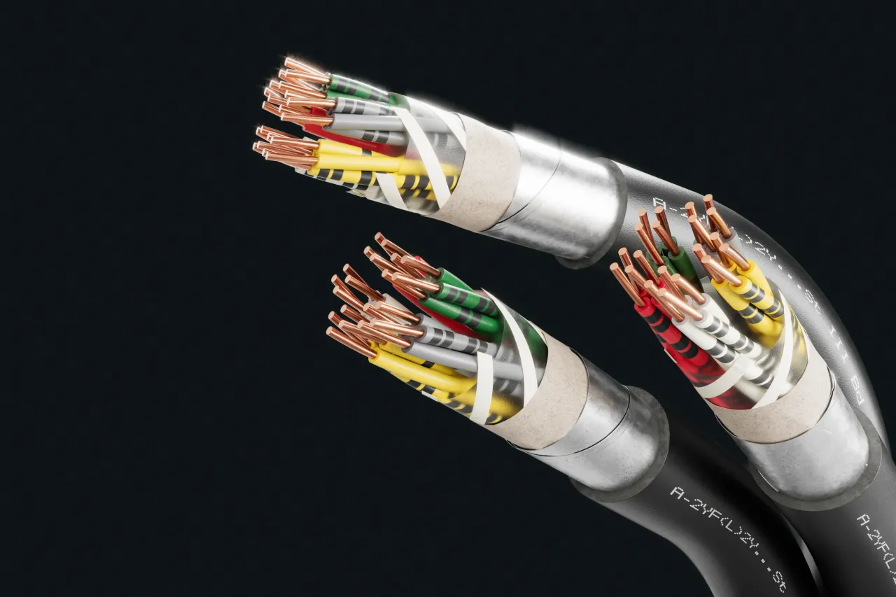 Kabelbild - A-2YF(L)2Y...St III Bd