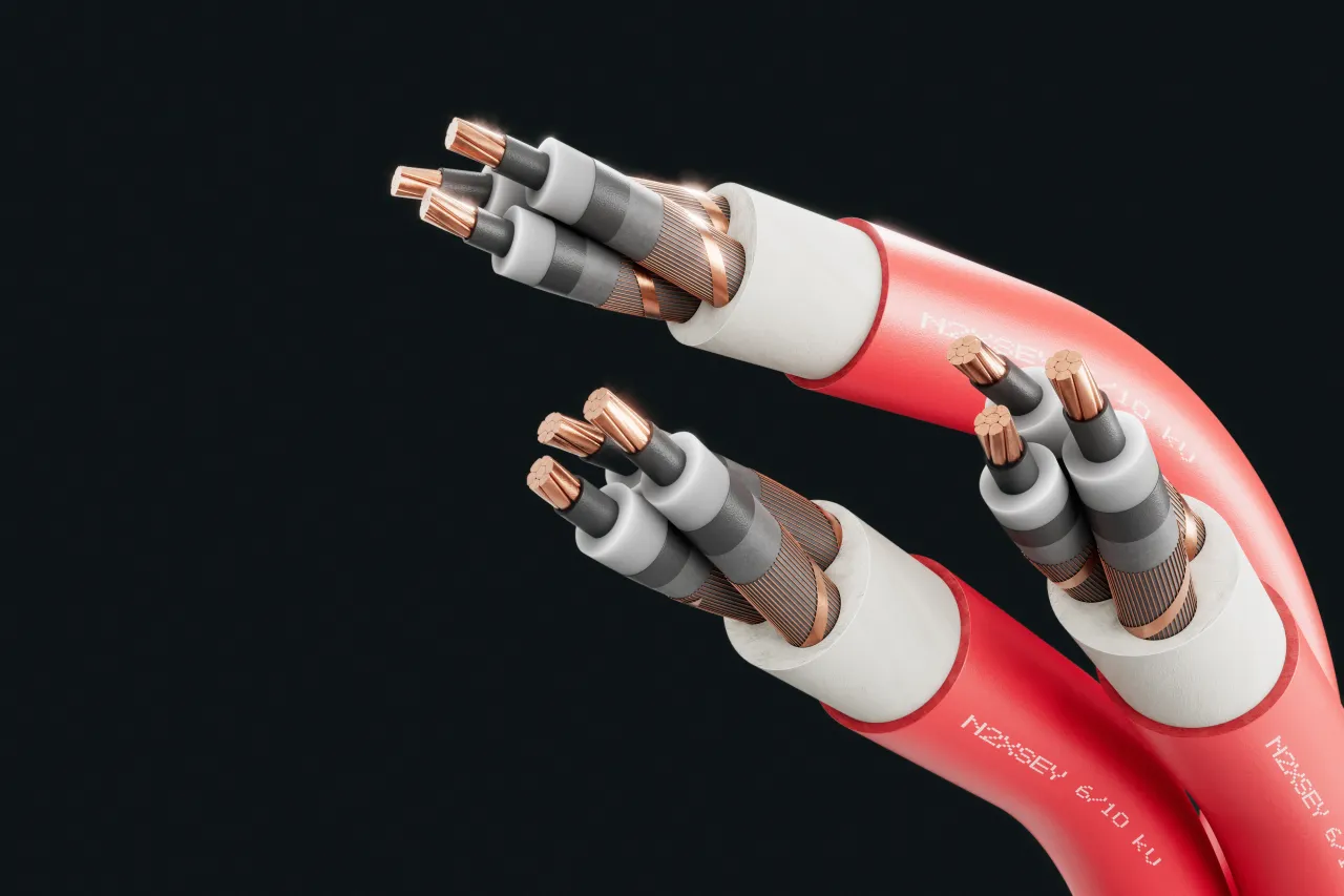 Kabelbild - N2XSEY 6/10 kV