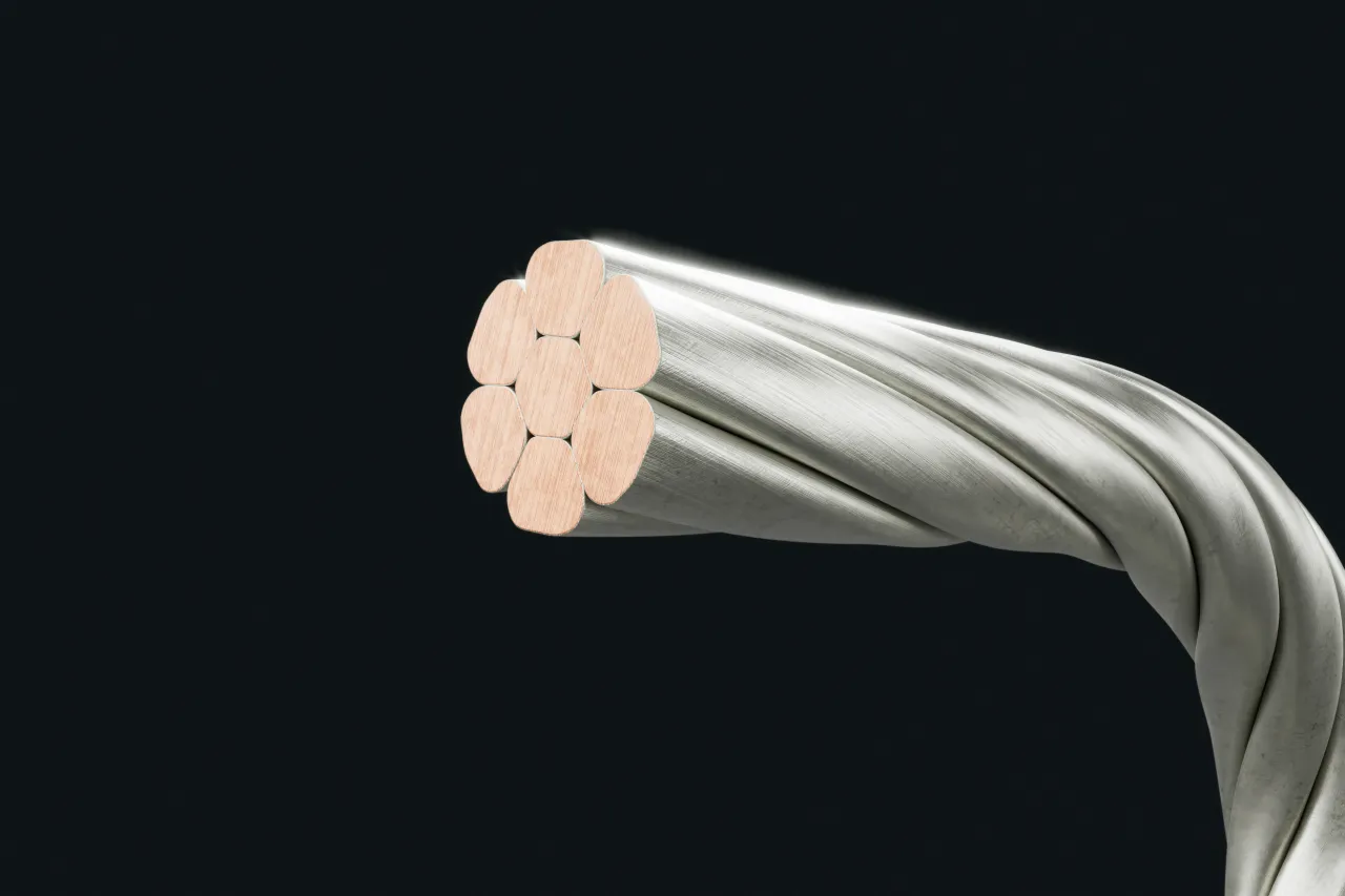 Cable image - Cu rope, RMk, tinned, soft, IEC