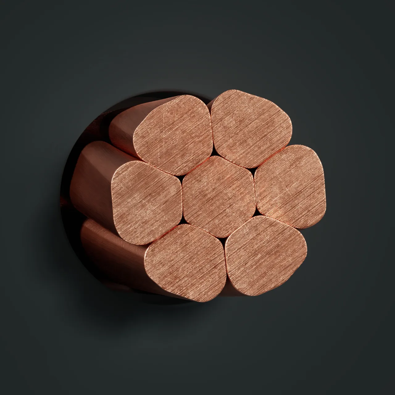 Cable image - Cu rope, RMk, soft, IEC