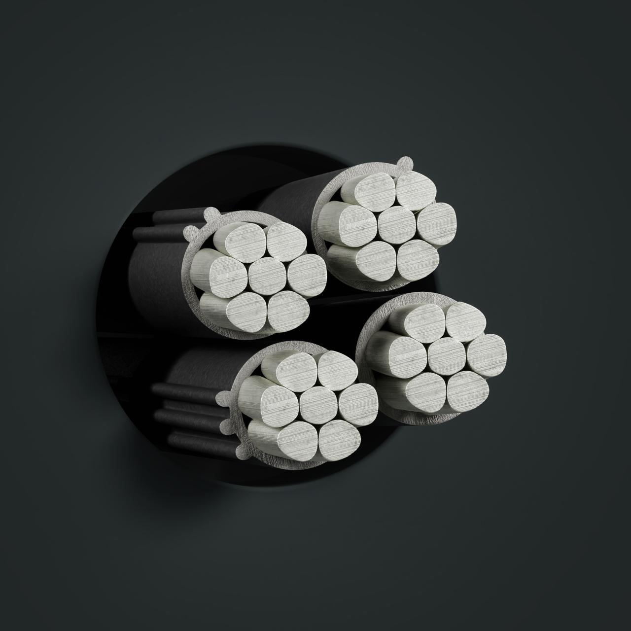 Kabel: E-A2Y: Querschnitt