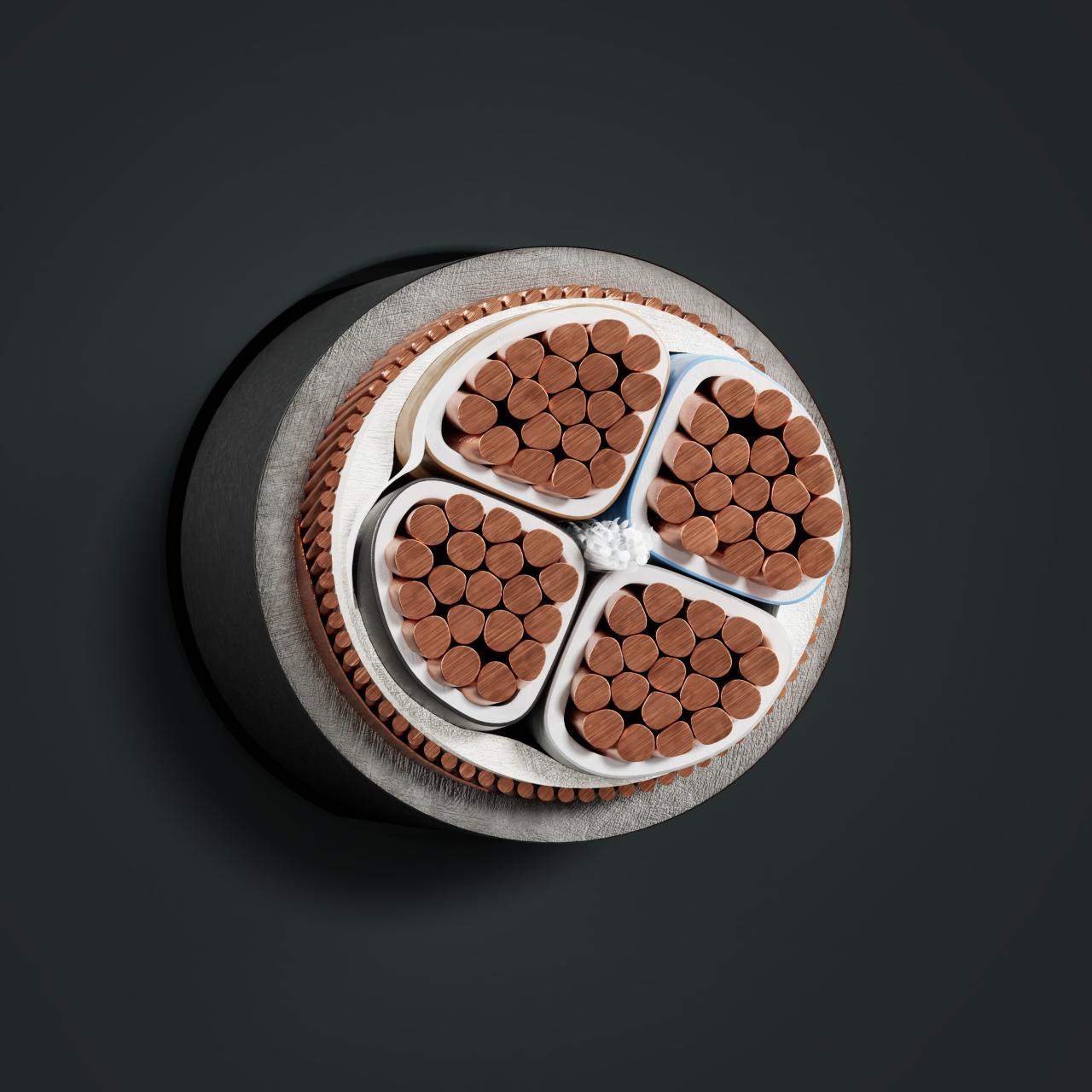 Kabel: NYCWY: Querschnitt