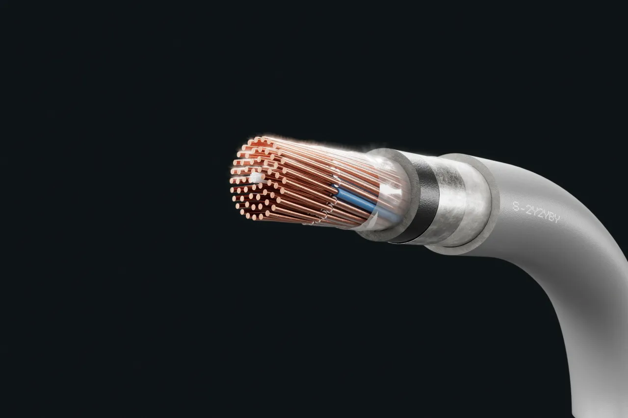 Cable image - S-2Y2YBY single core
