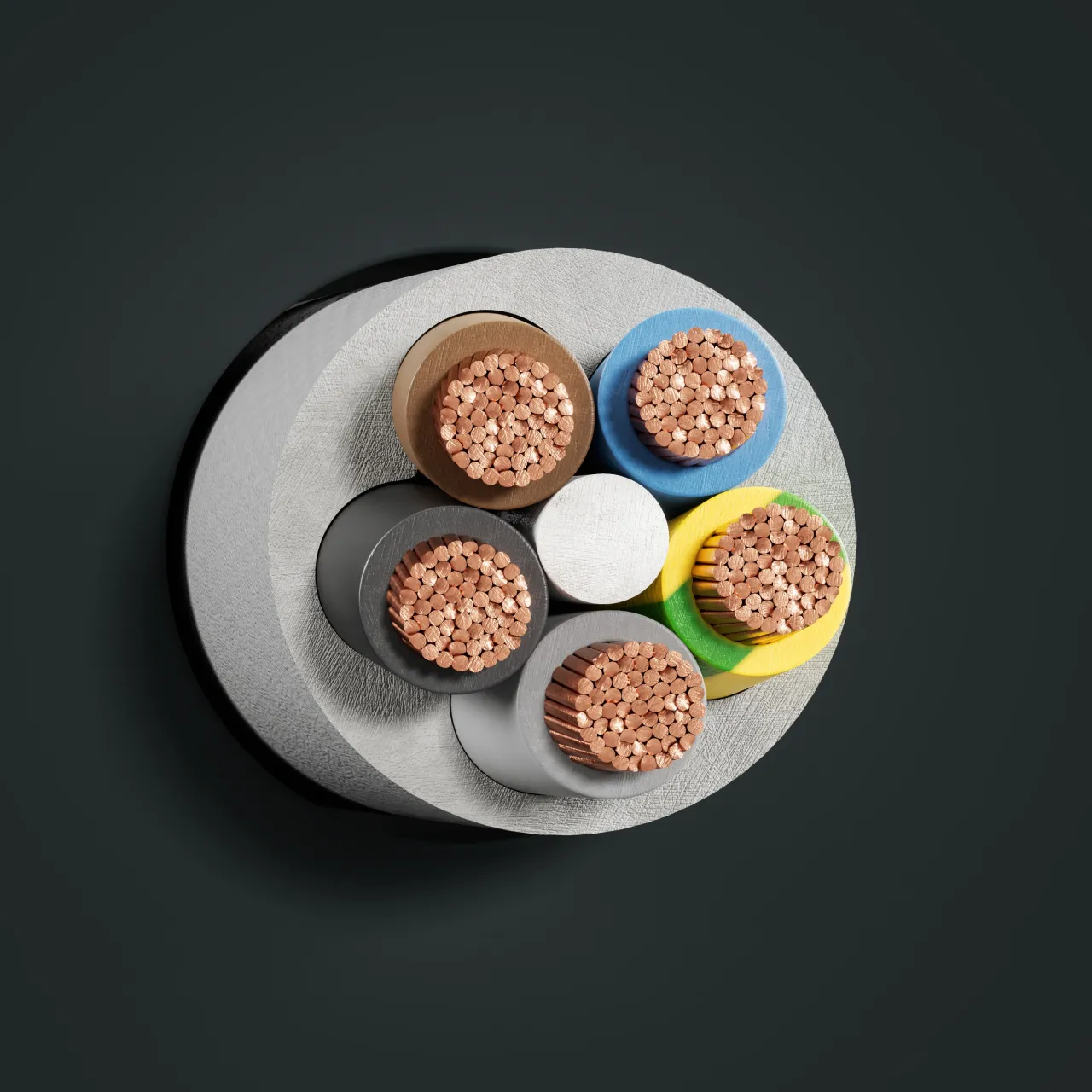 Kabelbild - YSLY-JB oder -OB