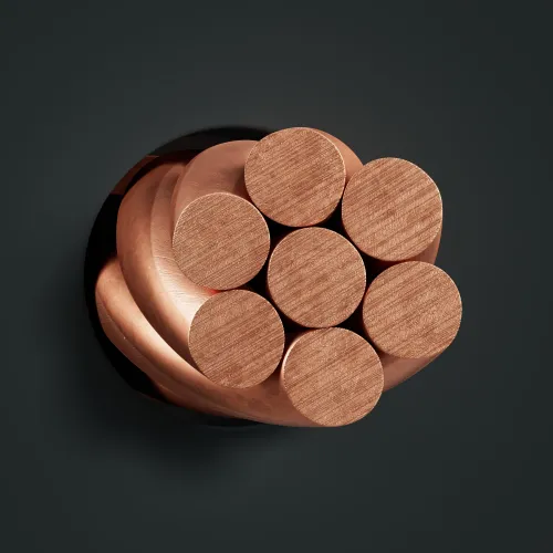 Cu Leiterseile, RMn, hart