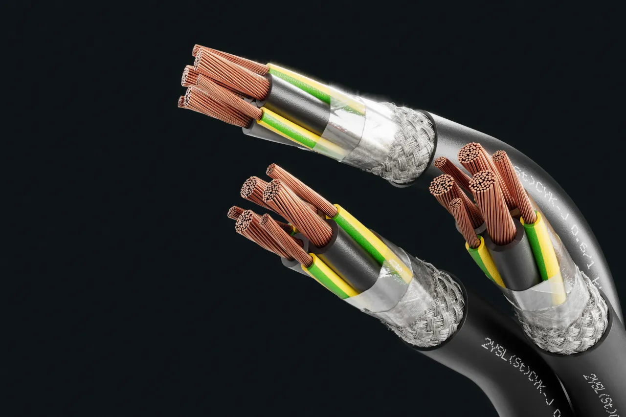 Cable image - 2YSL(St)CYK-J 0.6/1 kV EMV-3 PLUS
