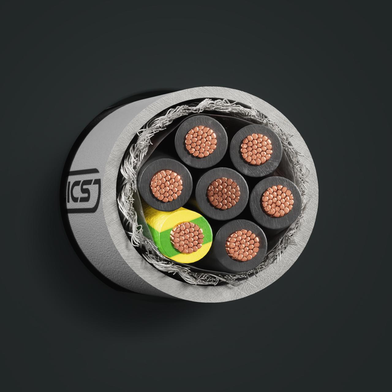 Kabel: YSLCY-JZ or -OZ: Querschnitt