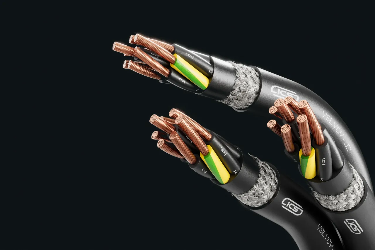 Cable image - YSLYCY-JZ or -OZ 0.6/1 kV