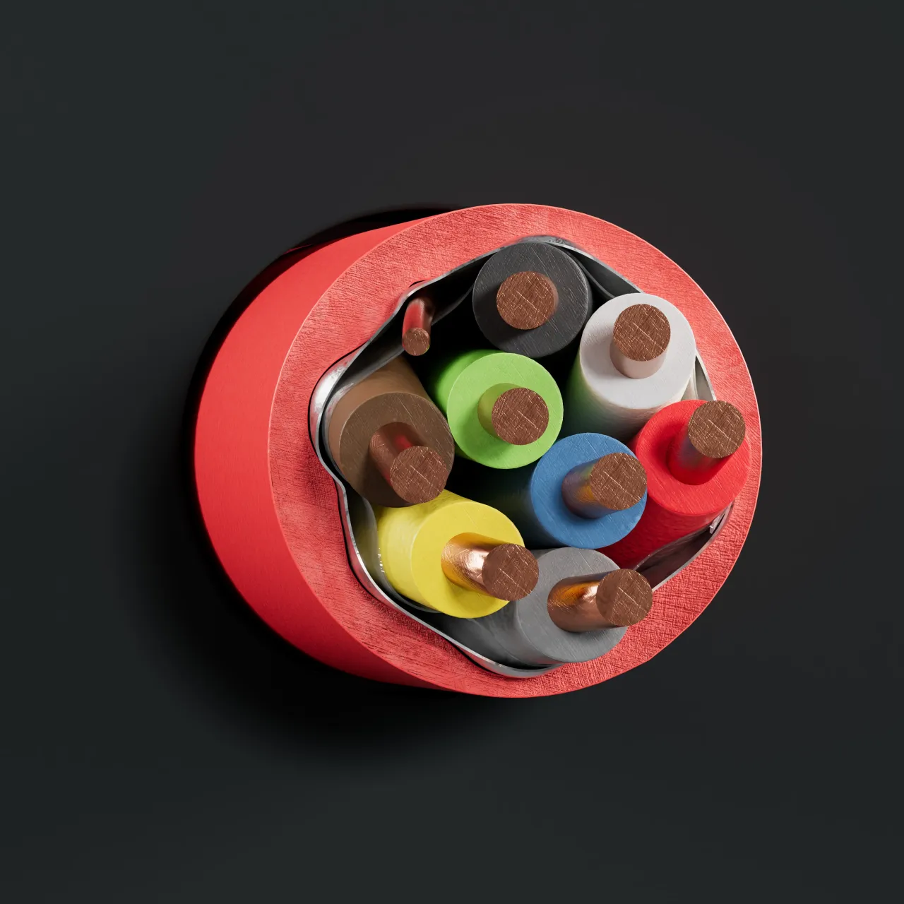 Cable image - JE-H(St)H...Bd FE180/E30 RAL3020