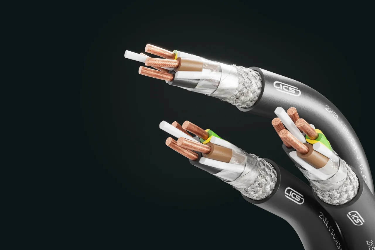 Cable image - 2XSL(St)CH-J 0.6/1 kV EMV