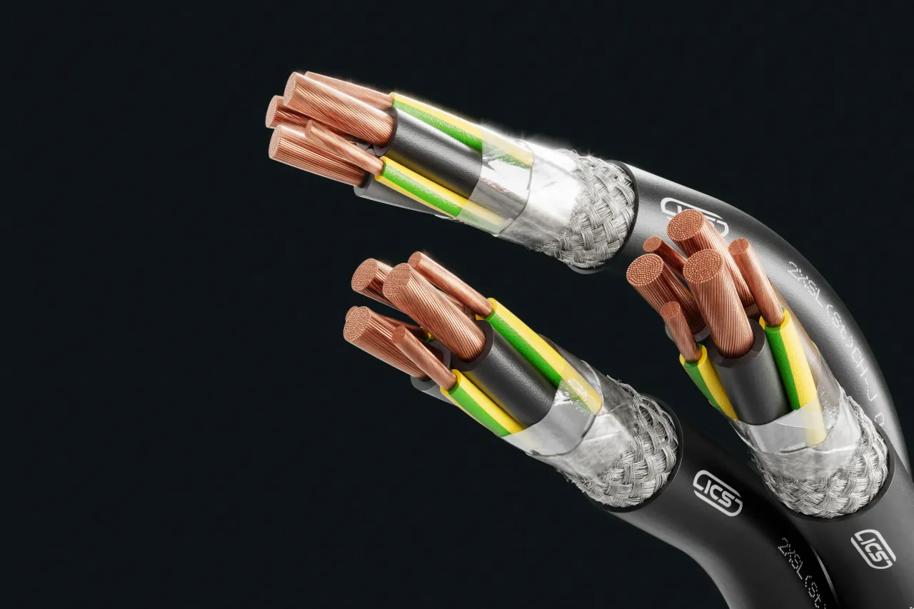 Cable image - 2XSL(St)CH-J 0.6/1 kV EMV-3 PLUS