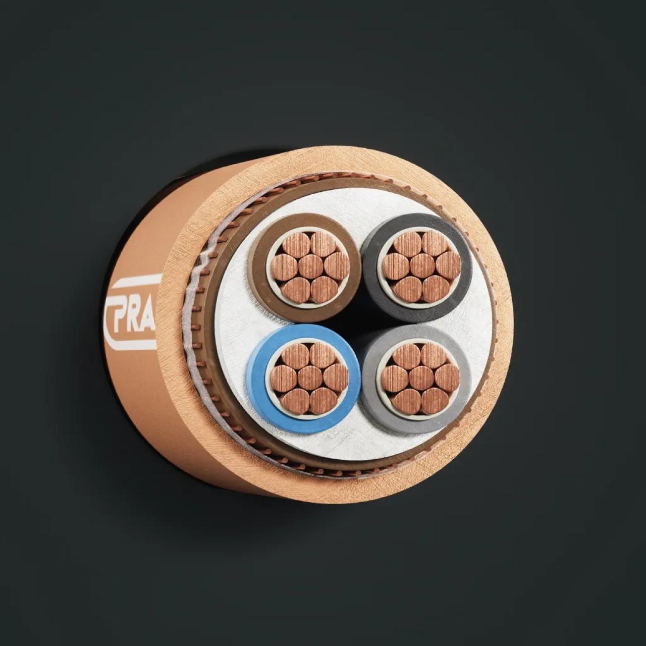 Kabel: PRAFlaDur C90: Querschnitt