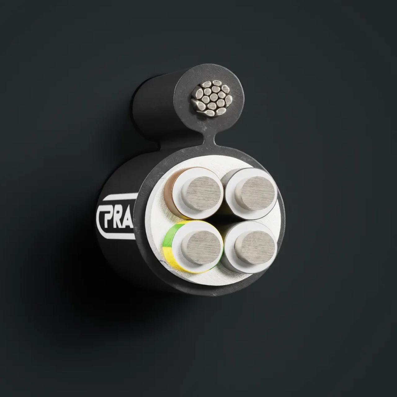 Kabel: 1-AYKYz: Querschnitt