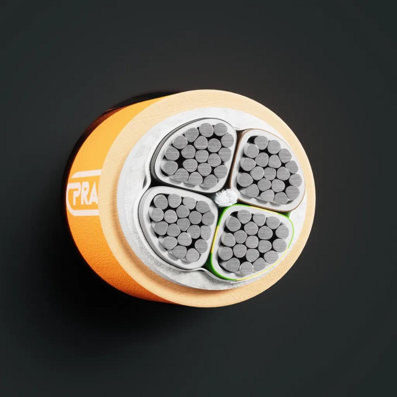 Kabel: PRAFlaSafe+ AX: Querschnitt