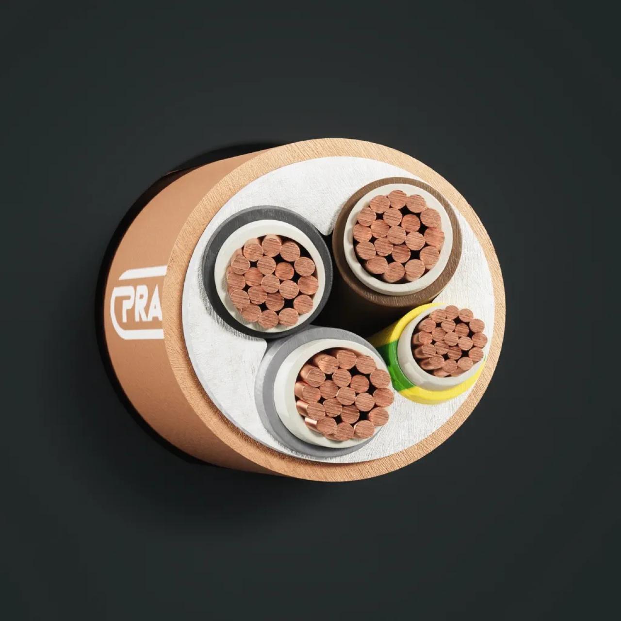 Kabel: PRAFlaDur+ 90: Querschnitt