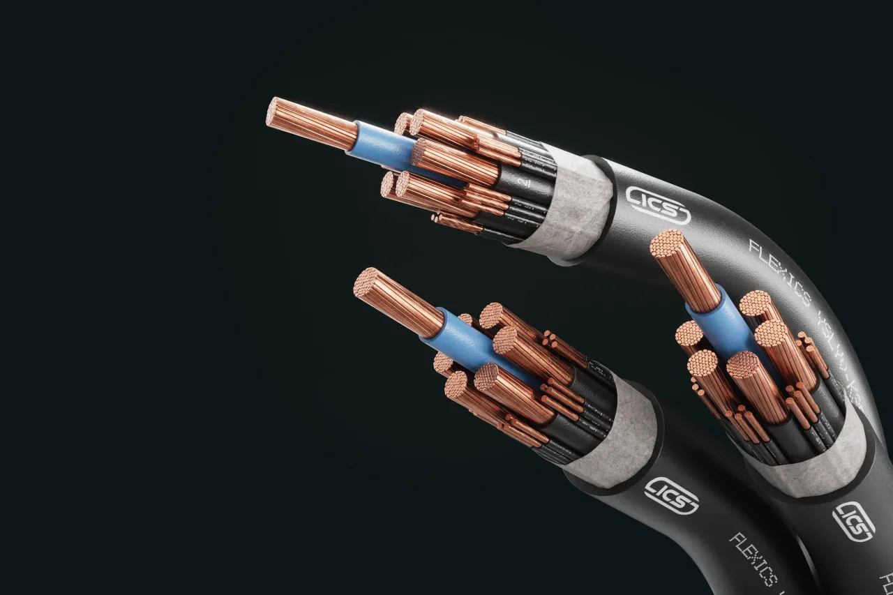 Cable image - FLEXICS® YSLYv-K35 400Hz 7x35+6x(4x1)