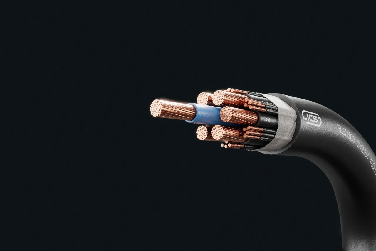 Cable image - FLEXICS® 2XSLHX 400Hz 7x35+6x(4x1)