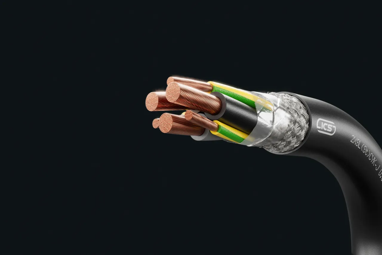 Cable image - 2XSL(St)CYK-J 0.6/1 kV EMV-3 PLUS