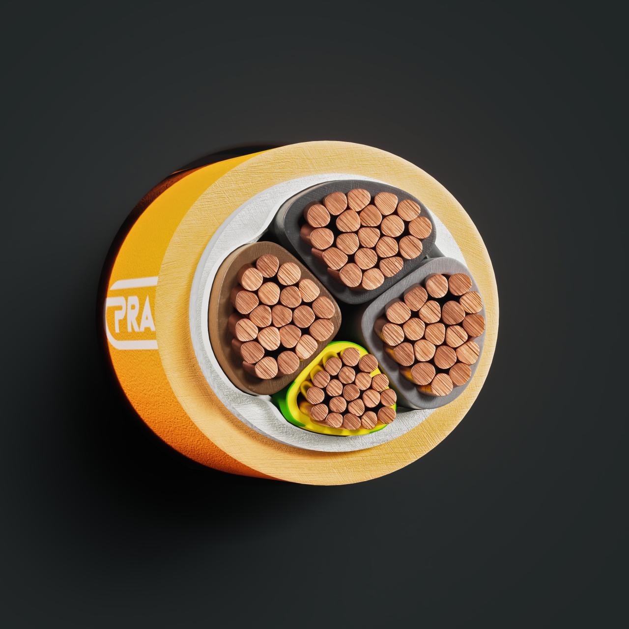 Kabel: PRAFlaSafe+ X: Querschnitt